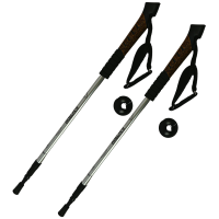Палки для скандинавской ходьбы с ручкой, 3 секции, пластик Espado